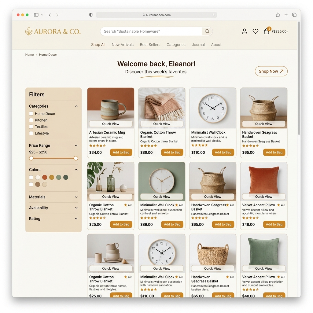 Retail Platform — Scalable e-commerce solution